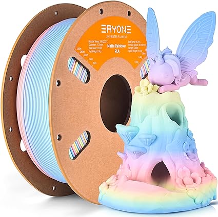 Eryone Rainbow PLA Filament for 3D Printers