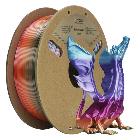 Eryone Rainbow PLA Filament for 3D Printers