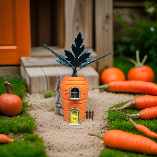 Carrot Fairy House